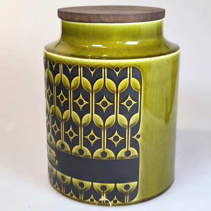 Vintage Hornsea | Large Flour Jar Canister - Heirloom - Lakeland Green
