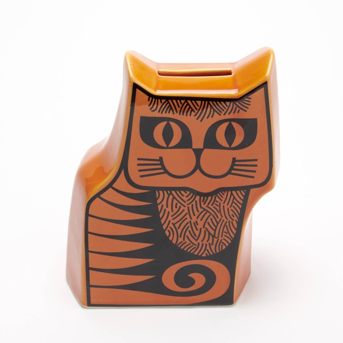 Hornsea - Cat - Moneybox - Orange