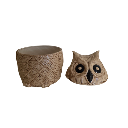Vintage | Owl Cookie Jar - Japanese  - Excellent Condition - - FAWNE