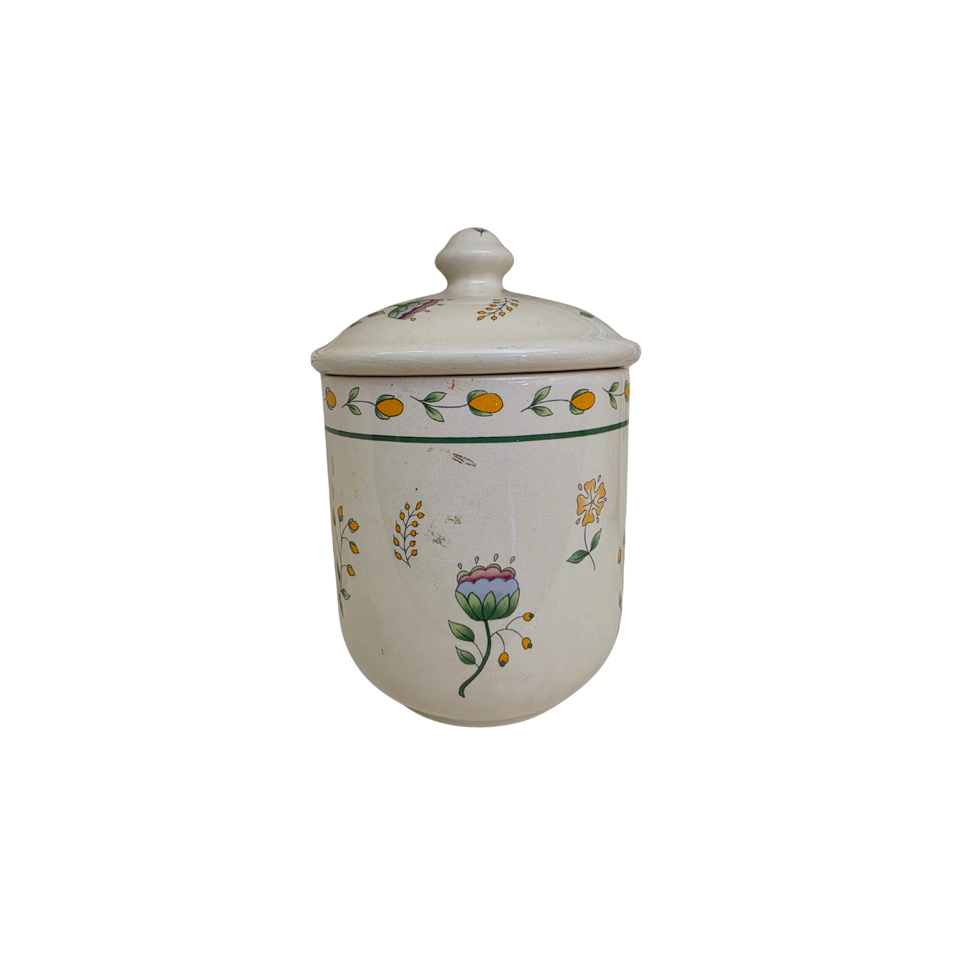 Vintage | Floral Ceramic Canisters - Set of 4 - Portugal Over and Back Inc