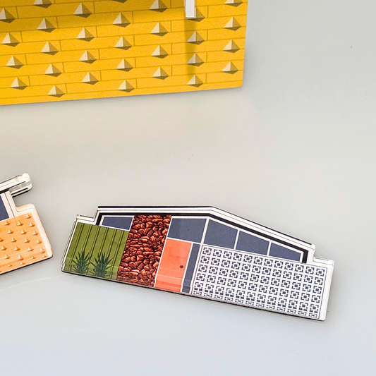 Twin Palms House - Palm Springs Architectural Magnet