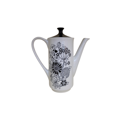 Vintage | Tall Coffee Pot - Manitou by Grindley - Staffordshire England - FAWNE