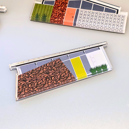 Ranch Club Estates House - Palm Springs Architectural Magnet