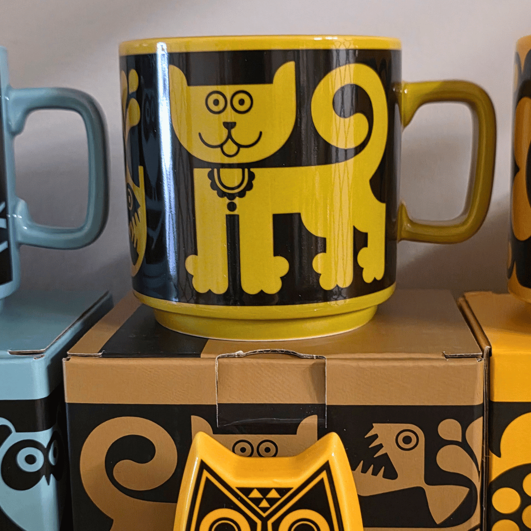 Magpie x Hornsea Mug Cat & Pirhana