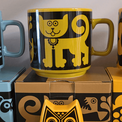 Magpie x Hornsea Mug Cat & Pirhana
