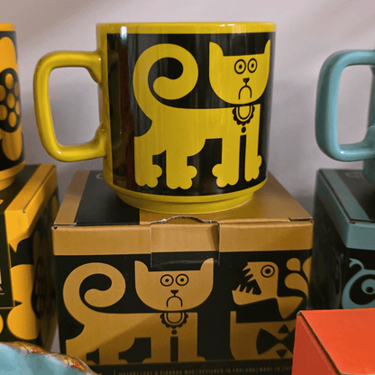 Magpie x Hornsea Mug Cat & Pirhana