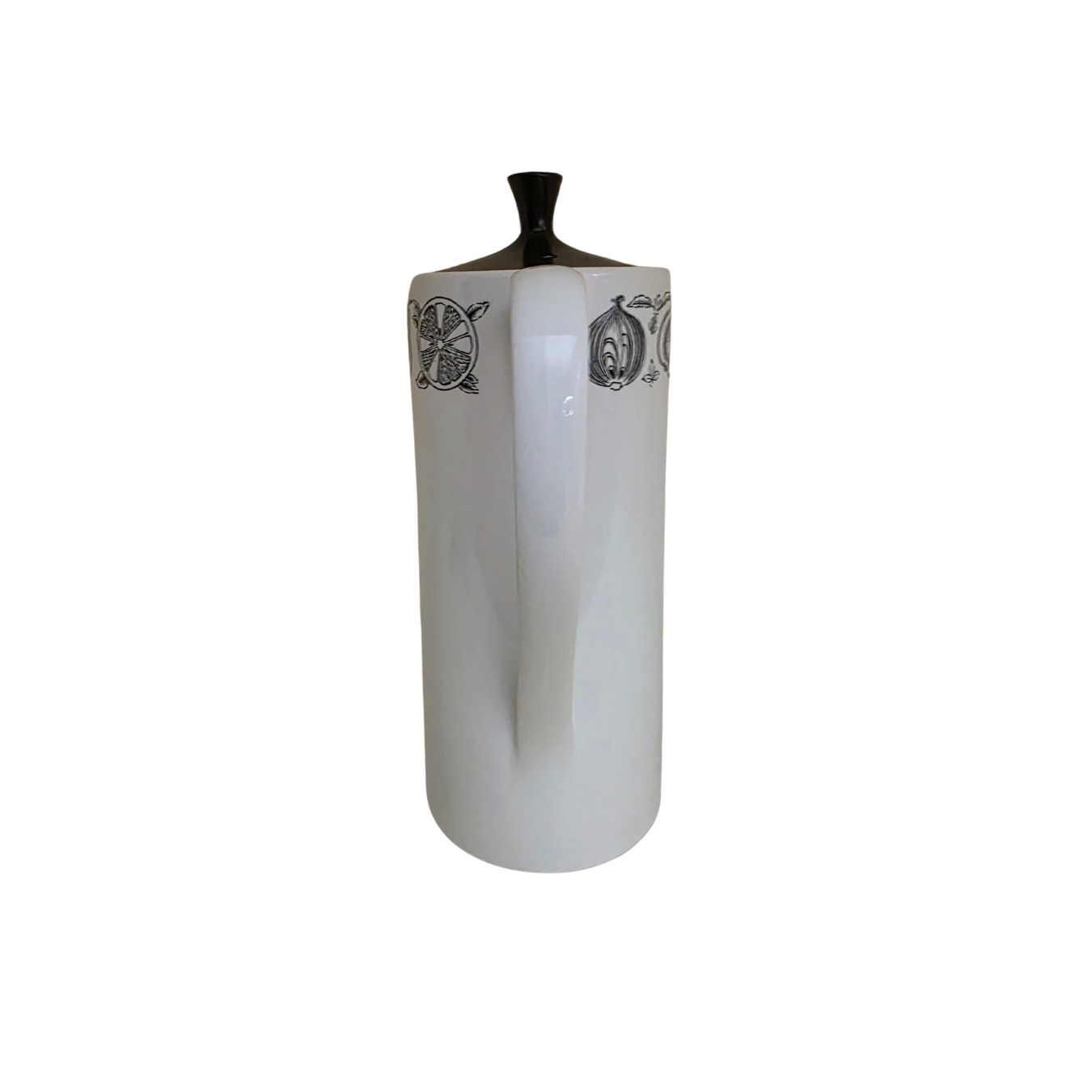 Vintage | Tall Coffee Pot - England Myotts Silhouette - Staffordshire Ware