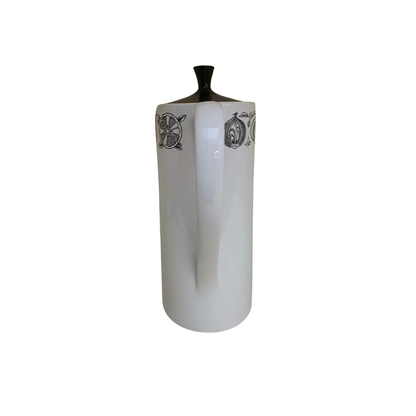 Vintage | Tall Coffee Pot - England Myotts Silhouette - Staffordshire Ware - FAWNE