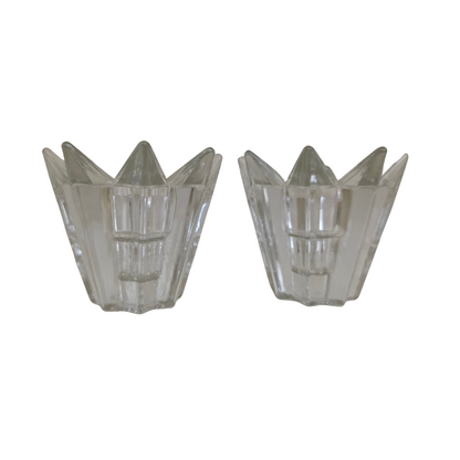 Vintage | Candlestick Holders - Atomic Starburst - Set of 2 - - FAWNE