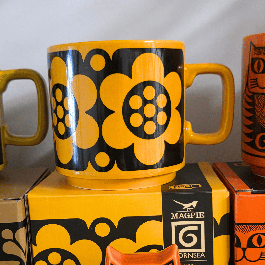 Hornsea - Mug - Geo Flower - Yellow