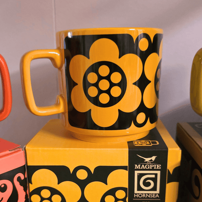 Hornsea - Mug - Geo Flower - Yellow
