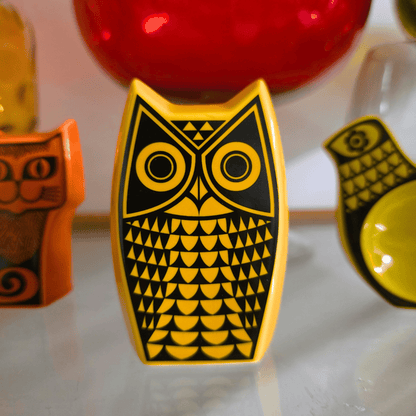 Hornsea - Mini Object - Owl - Yellow