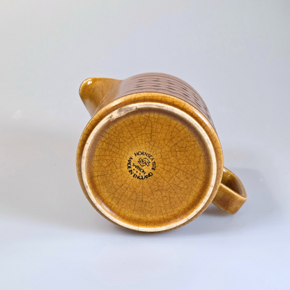 Vintage Hornsea | Large Pitcher - Saffron - Yellow and Pink