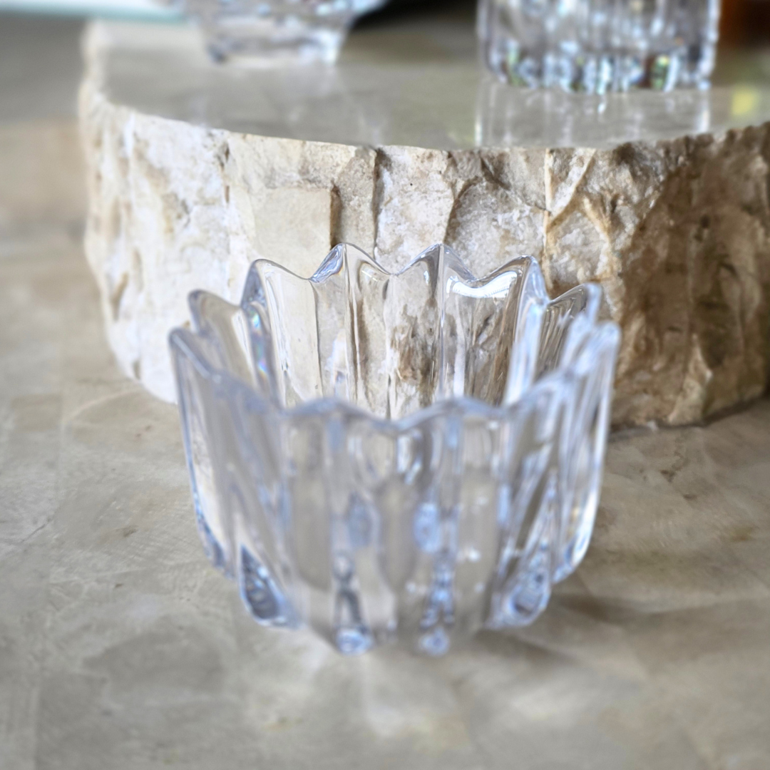 Vintage | Fleur Crystal Bowl | Orrefors Collection