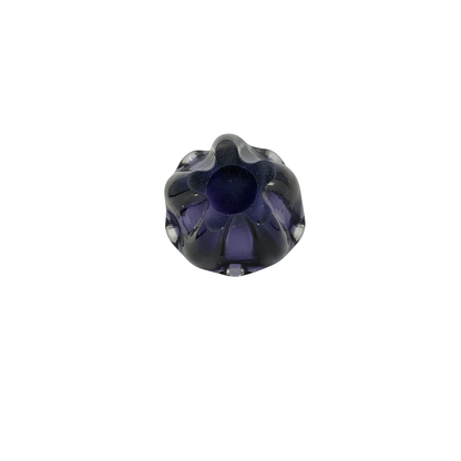 Vintage | Dark Purple & Clear - Art Glass Bowl - FAWNE