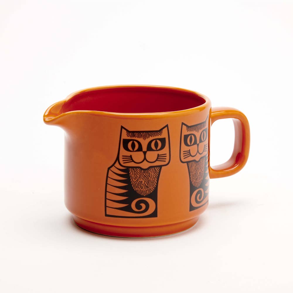 Hornsea - Milk Jug - Cat - Orange