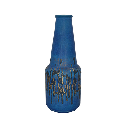 Vintage | Rare Blue Fat Lava - West German Vase | Dumler and Breiden - FAWNE