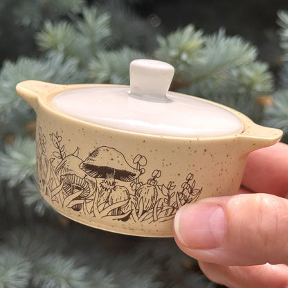 Forest Fancies | Pyrex Inspired | Ceramic Trinket Box