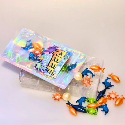 Retro Bath Oil Pearls – Reef Discovery | 30 Pack