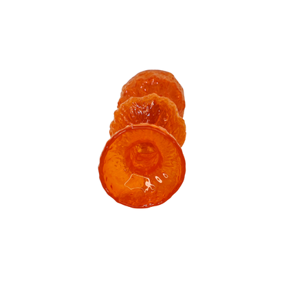 Vintage | Orange - Japanese Bark Glass Vase - FAWNE