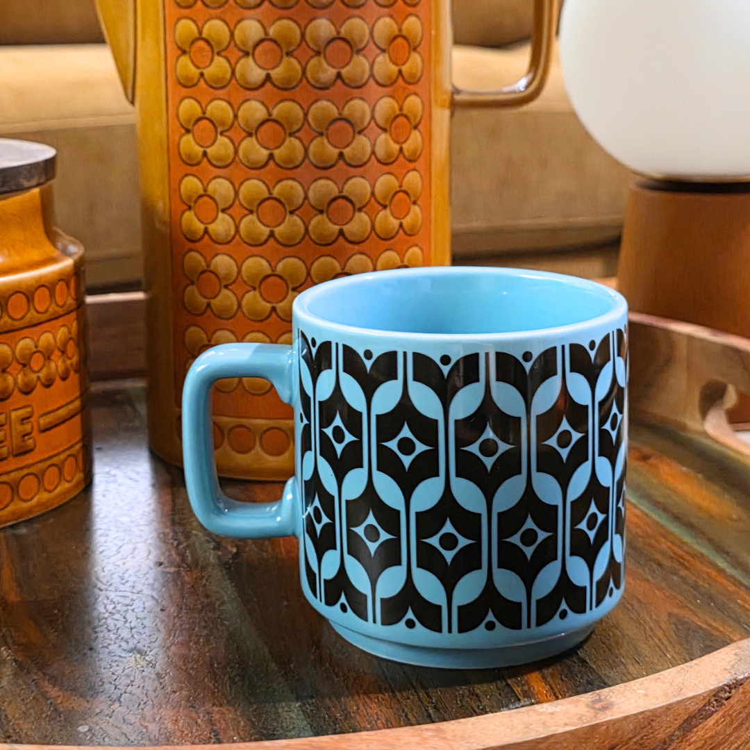 Magpie x Hornsea - Mug - Heirloom - Teal Blue