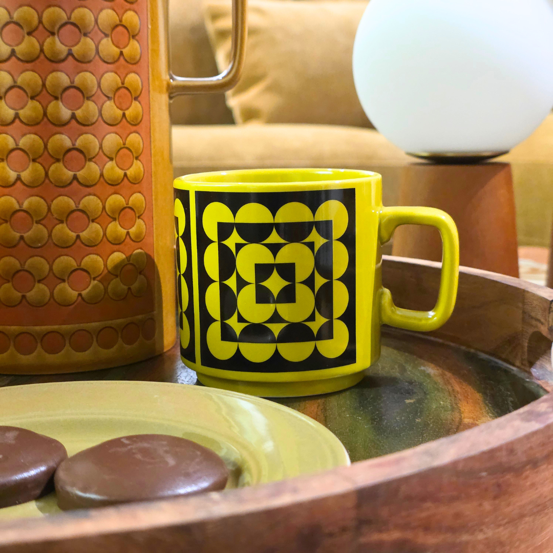 Hornsea - Mug - Squarcles - Chartreuse