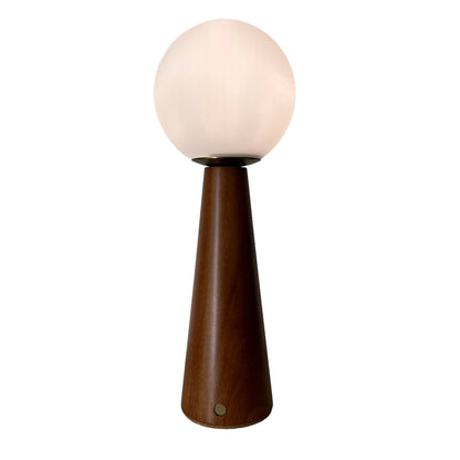 Mid-Century Globe Touch Lamp - Large