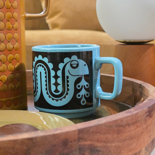 Magpie x Hornsea - Mug - Nessie - Teal Blue
