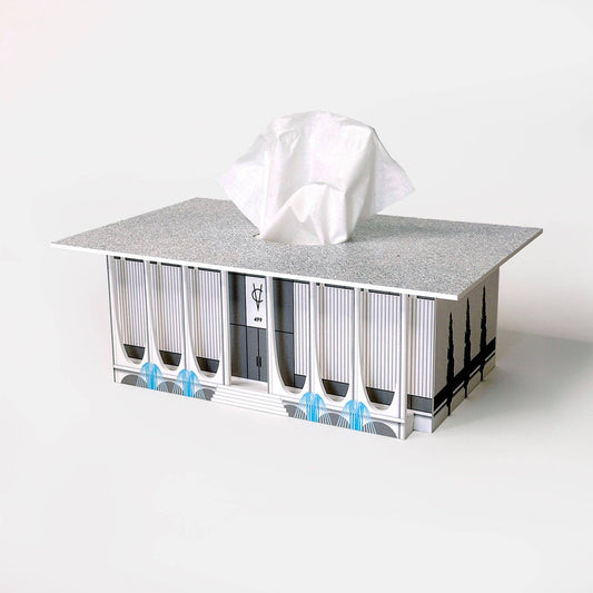 Coachella Valley Bank - Mid-Century Modern - Tissue Box Cover
