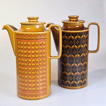 Vintage Hornsea | Tall Coffee Pot - Heirloom - Autumn Brown