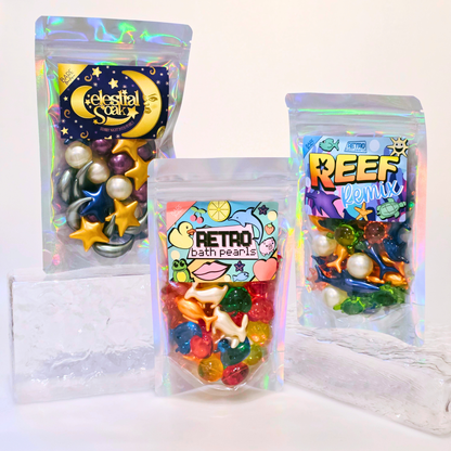 Retro Bath Oil Pearls – Reef Discovery | 30 Pack