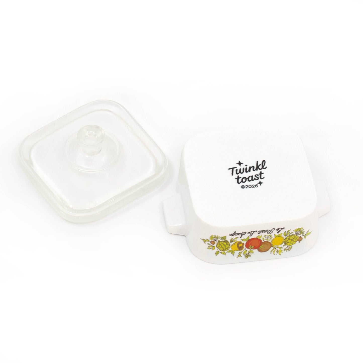 Spice of Life | Corning Ware Inspired | Resin Trinket Box