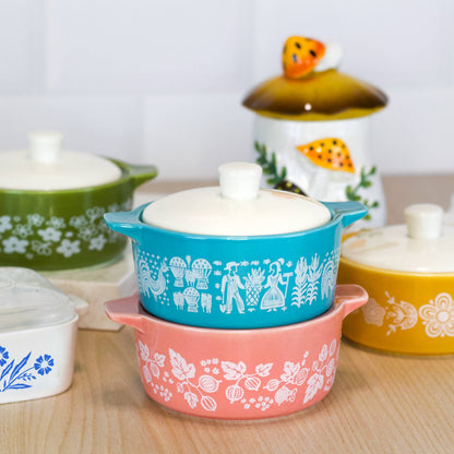 Butterprint | Pyrex Inspired | Ceramic Trinket Box