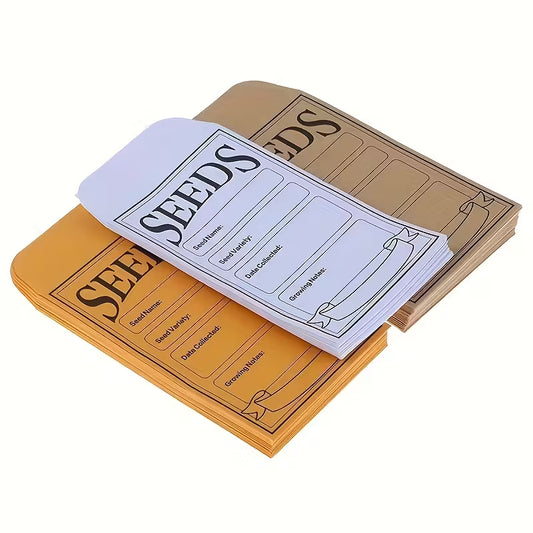 Seed Diary - 25 Double Sided Sleeves - 30 Seed Packs Included - FAWNE