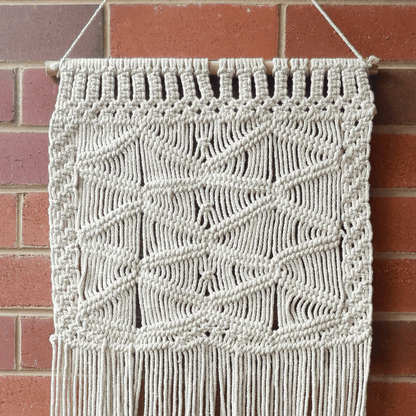 Vintage | Macrame Tapestry - Wall Art - Medium
