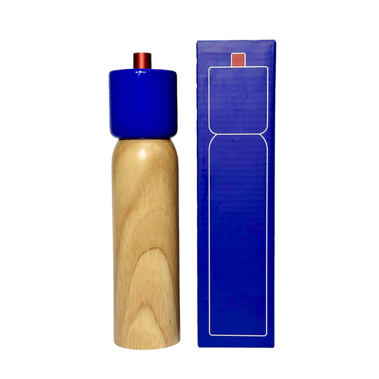 Salt and Pepper Grinder | Navy & Red | Large