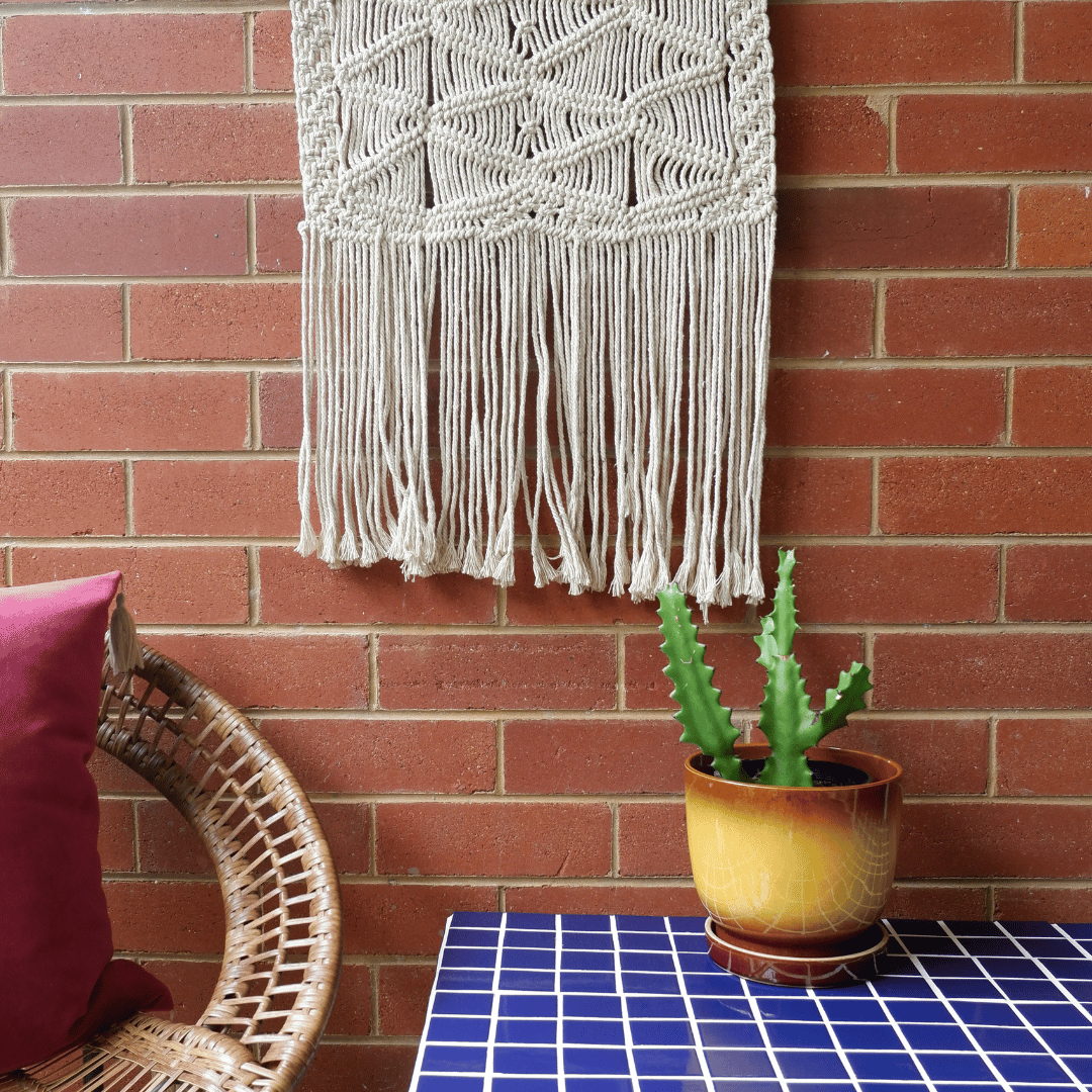 Vintage | Macrame Tapestry - Wall Art - Medium