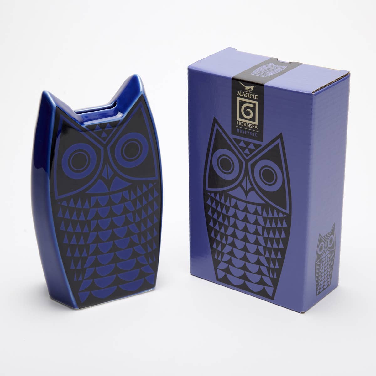 Hornsea - Moneybox - Owl - Purple Blue