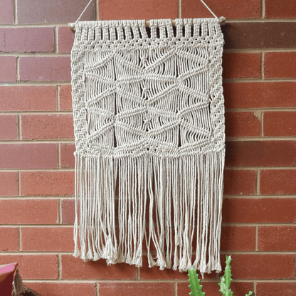 Vintage | Macrame Tapestry - Wall Art - Medium