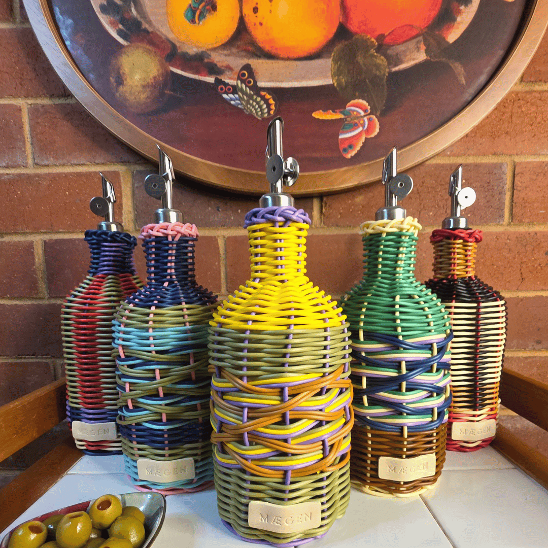 Maegen Oil Pourer - Yellow/Lilac