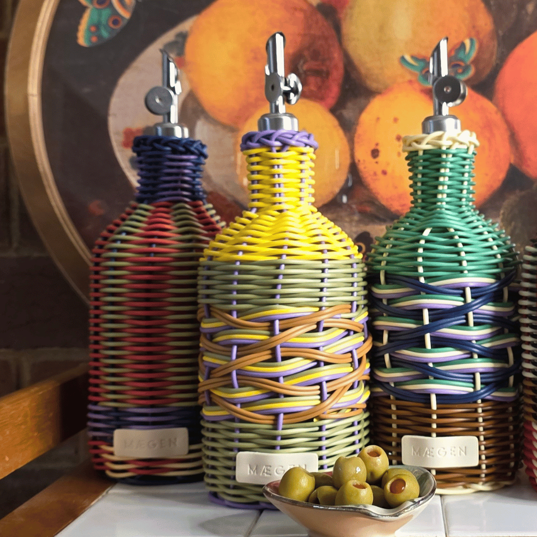 Maegen Oil Pourer - Yellow/Lilac