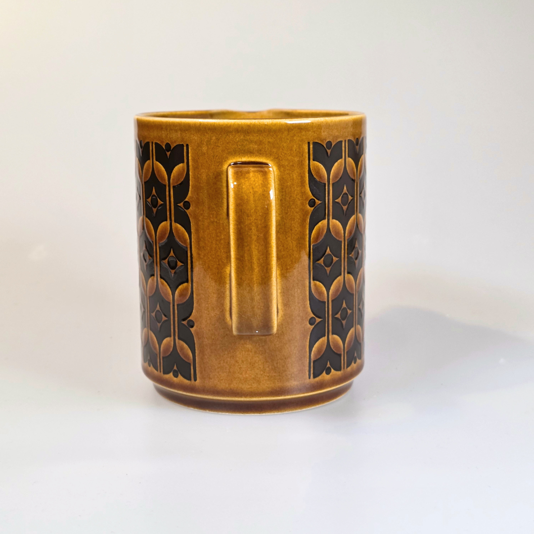 Vintage Hornsea | Tall Pitcher Jug - Heirloom - Autumn Brown