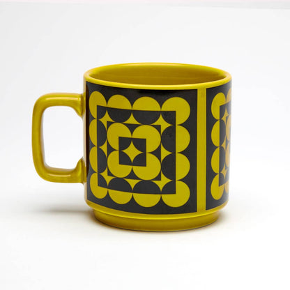 Hornsea - Mug - Squarcles - Chartreuse - FAWNE