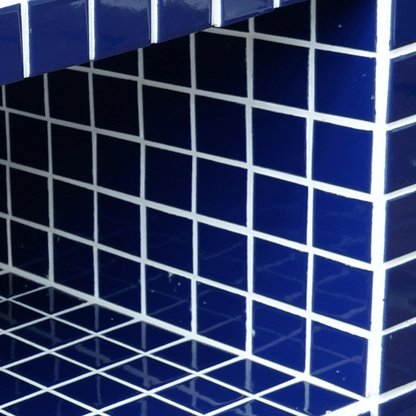 The Blue Tile Table - FERN Ceramics
