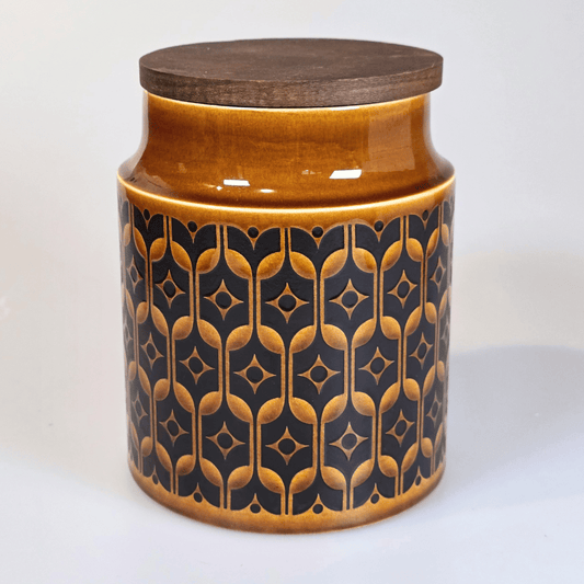 Vintage Hornsea | Heirloom Medium Storage Canister - Autumn Brown