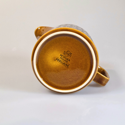Vintage Hornsea | Tall Pitcher Jug - Heirloom - Autumn Brown