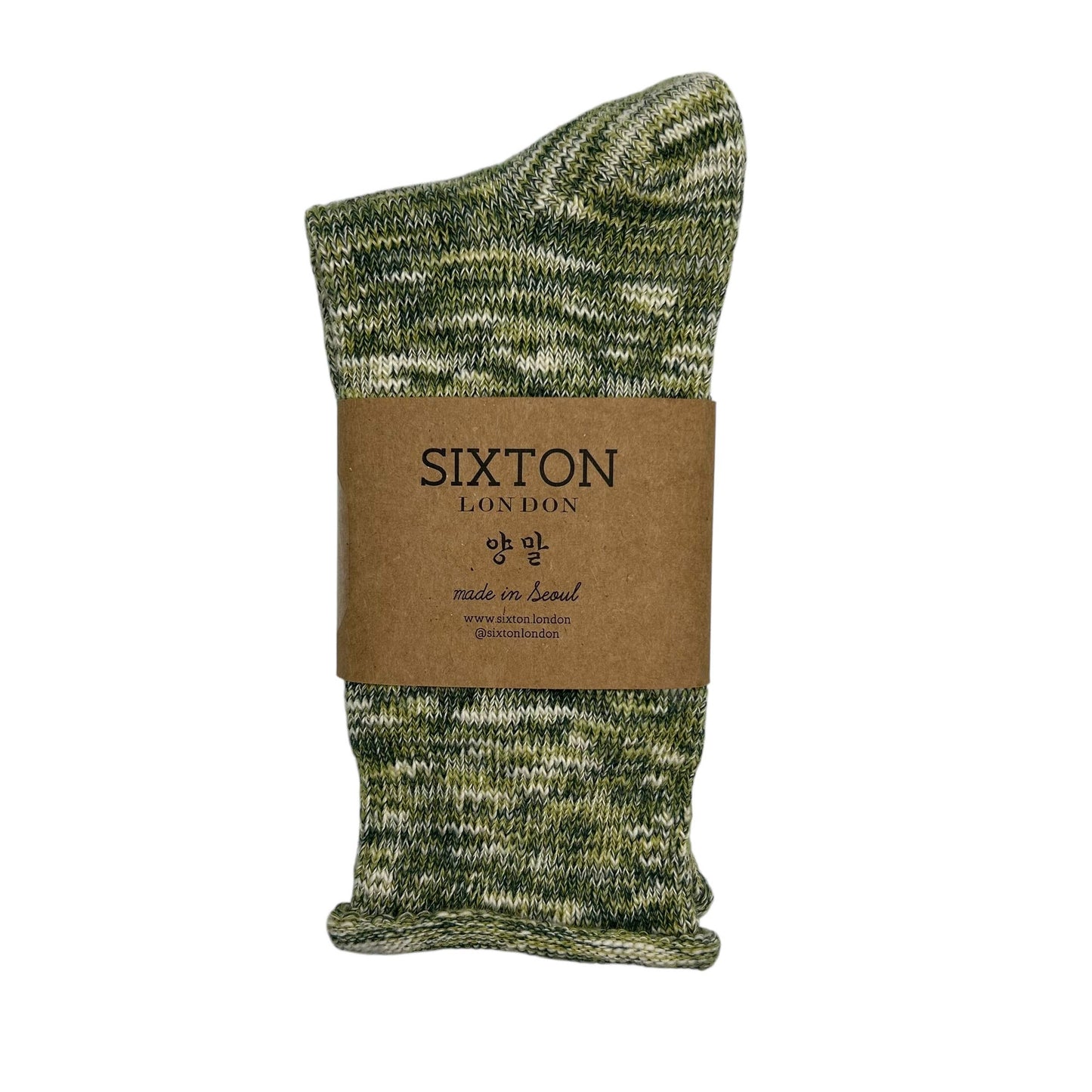 Fargo Single Socks | Green - Free Shipping