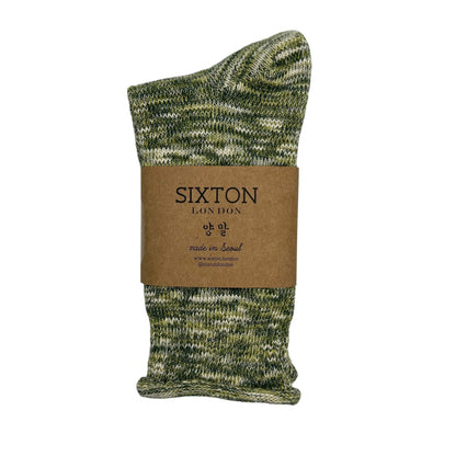 Fargo Single Socks | Green - Free Shipping