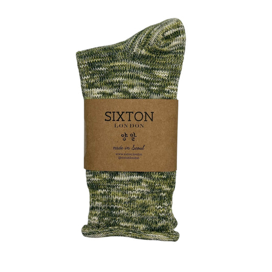 Fargo Single Socks | Green - Free Shipping