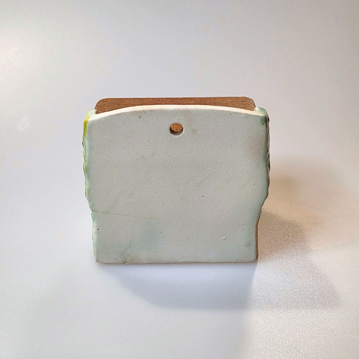 Vintage | Cottage House Shaped Salt Cellar | Japanese Wall Mounted